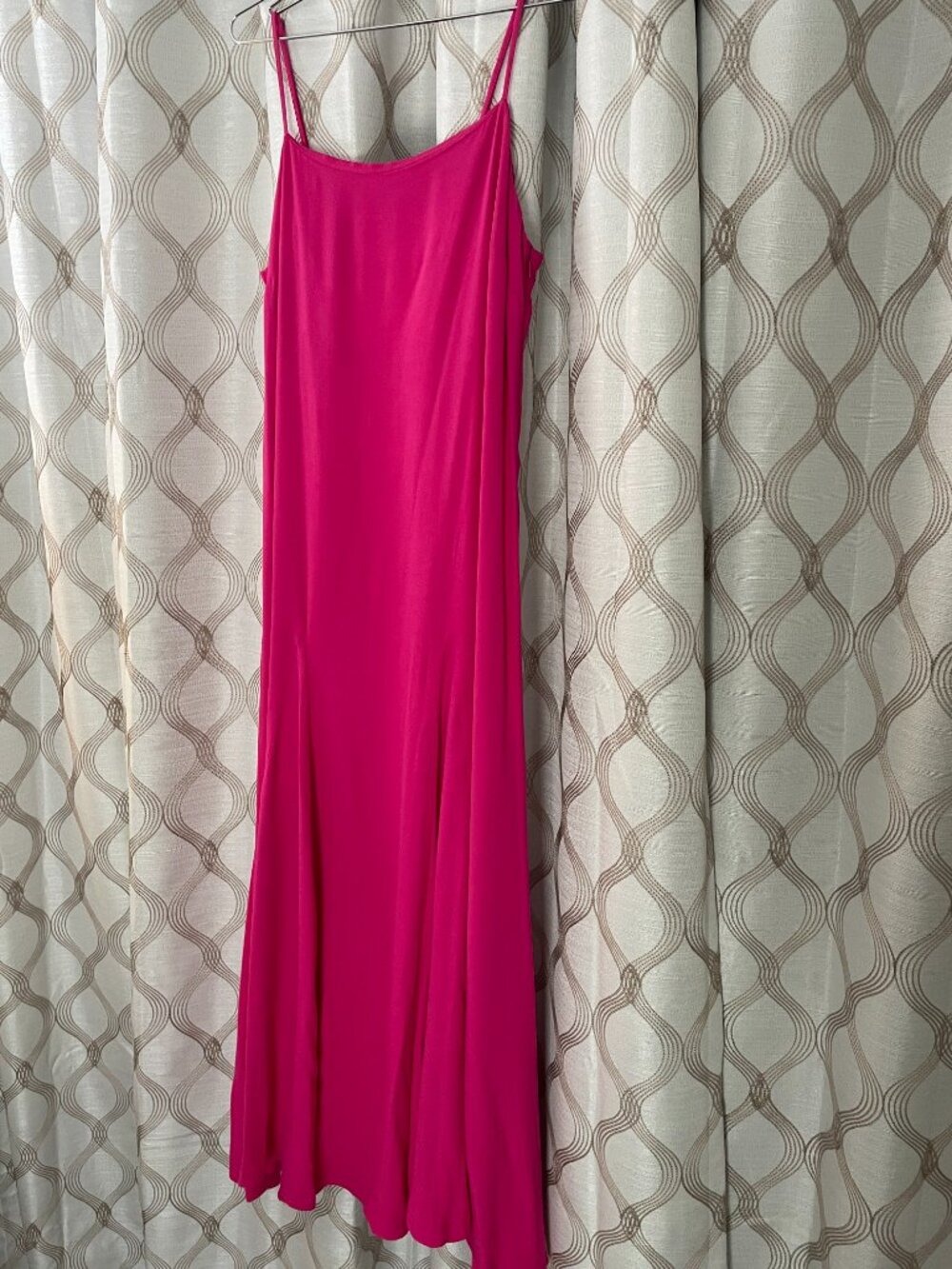 LOFT Maxi Dress Hot Pink, size 6